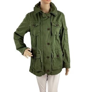 J.Crew Field Mechanic Military Jacket Green XS